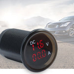 B3613 Voltmetro + amperometro da 4,5-30 V per modifica auto impermeabile IP67, B3613