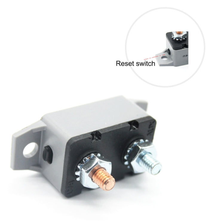 F3088-20A Interruttore automatico con ripristino manuale 20A, doppie gambe corte con bullone 12/24 V, 20A