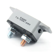 F3088-30A Interruttore automatico a ripristino manuale 30A con gambe doppie corte con bullone 12/24 V, 30A
