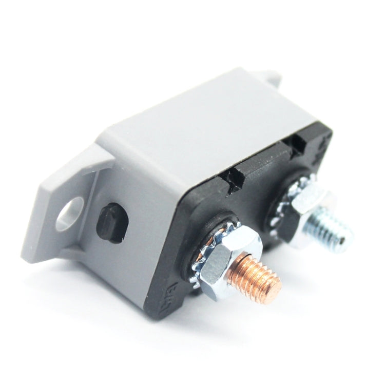 F3088-30A Interruttore automatico a ripristino manuale 30A con gambe doppie corte con bullone 12/24 V, 30A