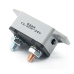 F3088-50A 50A Interruttore automatico a ripristino manuale con gambe doppie corte con bullone 12/24 V, 50A