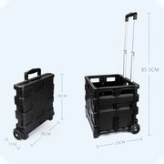 Scatola di riserva per auto pieghevole multifunzionale. Scatola con tirante, Car Storage Reserve Box