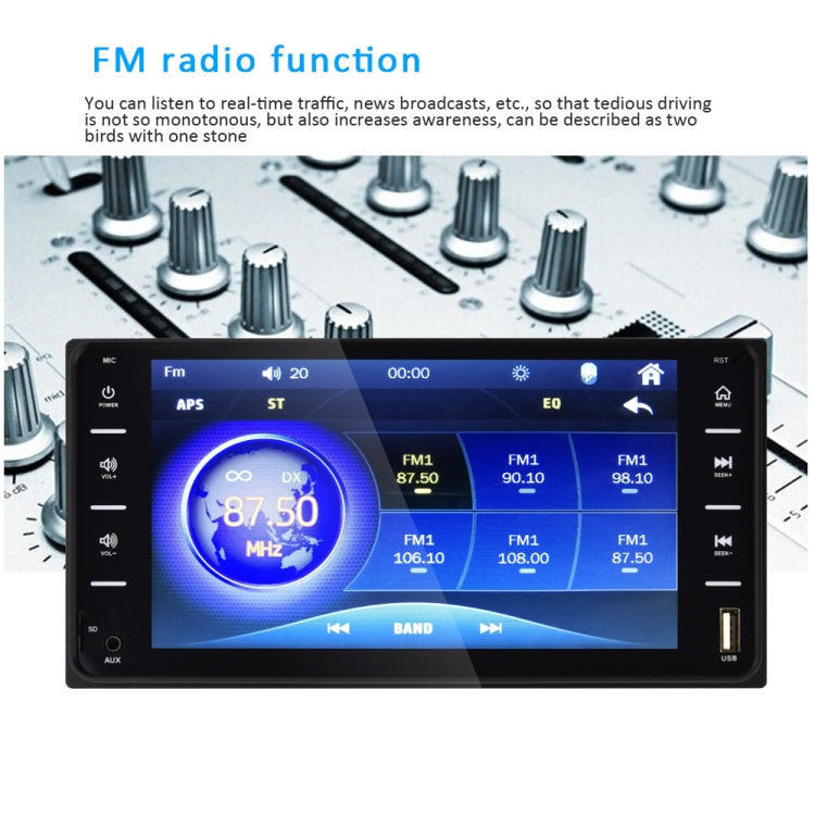 Navigatore GPS per auto con schermo multi-touch da 16,7 pollici 848V, supporto scheda TF/USB/AUX/lettore MP5/collegamenti specchio Android e iPhone, 848V
