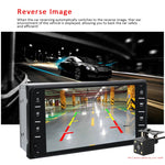 Navigatore GPS per auto con schermo multi-touch da 16,7 pollici 848V, supporto scheda TF/USB/AUX/lettore MP5/collegamenti specchio Android e iPhone, 848V