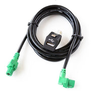 Interfaccia USB per auto + cablaggio per BMW serie 1/2/3/5/7, For BMW 1 / 2 / 3 / 5 / 7 Series
