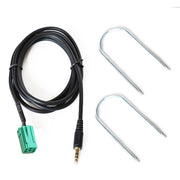 Cavo adattatore audio AUX per auto + strumento per Renault, For Renault Adapter Cable