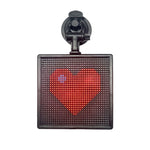 32x32 pixel a colori senza fili Bluetooth APP controllo Emoji faccine LED cartello per auto display a LED pannello di illuminazione, 32x32 Pixel Car Charging