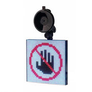 32x32 pixel a colori senza fili Bluetooth APP controllo Emoji faccine LED cartello per auto display a LED pannello di illuminazione, 32x32 Pixel Car Charging