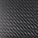 Adesivo decorativo in PVC 3D in fibra di carbonio per auto, dimensioni: 152 cm x 50 cm