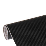 Adesivo decorativo in PVC 3D in fibra di carbonio per auto, dimensioni: 152 cm x 50 cm