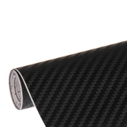 Adesivo decorativo in PVC 3D in fibra di carbonio per auto, dimensioni: 152 cm x 50 cm