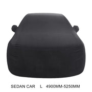 Copriauto in cotone elastico termoisolante anti-polvere e anti-UV per berlina, dimensioni: L, 4,9 m~5,25 m, Size: L, 4.9m~5.25m