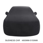 Copriauto in cotone elastico termoisolante anti-polvere e anti-UV per auto aziendali, dimensioni: 4,8 m~5,15 m, Size: 4.8m~5.15m
