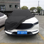 Copriauto in cotone elastico termoisolante anti-polvere e anti-UV per auto aziendali, dimensioni: 4,8 m~5,15 m, Size: 4.8m~5.15m