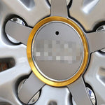 Anello di derorazione del mozzo ruota in alluminio per auto da 4 pezzi per Audi
