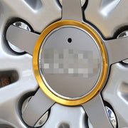 Anello di derorazione del mozzo ruota in alluminio per auto da 4 pezzi per Audi