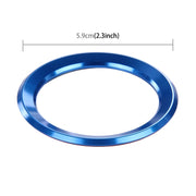 Anello decorativo per volante in alluminio per auto per Volkswagen, For BMW