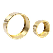 Custodia per manopola del condizionatore d'aria in alluminio per auto da 3 pezzi per Honda, For Honda(Gold), For Honda(Blue), For Honda(Red)