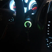 Anello decorativo notturno con accenditore in alluminio per auto per Audi e Volkswagen