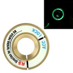 Anello decorativo notturno con accenditore in alluminio per auto per Audi e Volkswagen