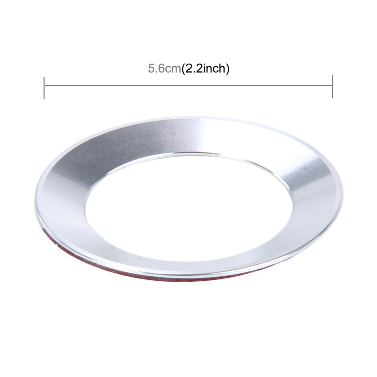 Anello decorativo per volante in alluminio per auto per Volkswagen, For Volkswagen
