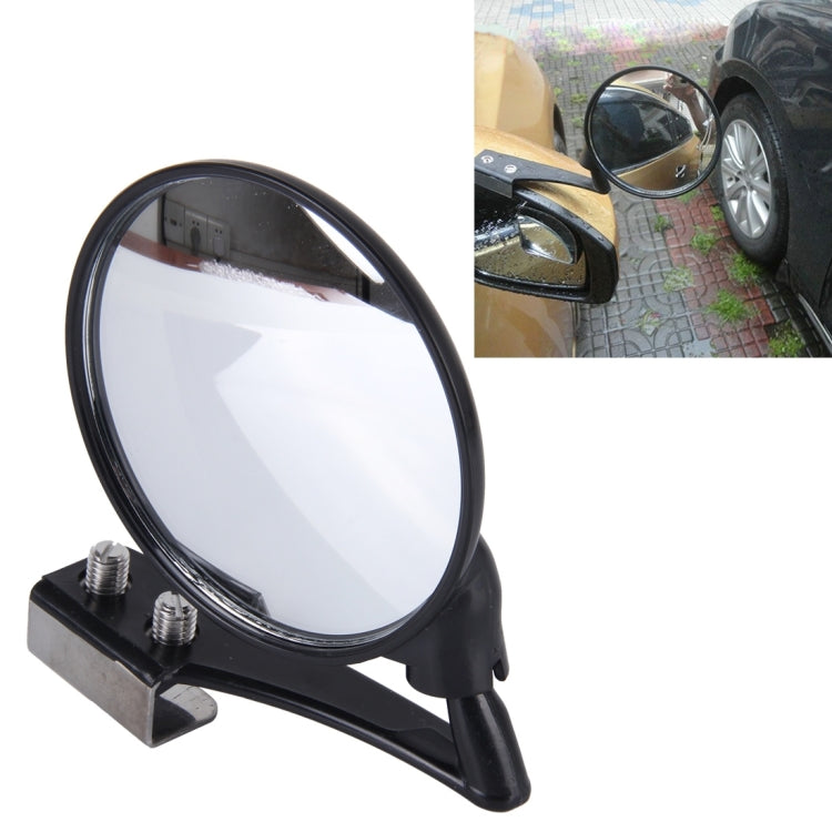 Specchio di osservazione regolabile grandangolare per area cieca anteriore del veicolo, Black Right Side, Silver Left Side