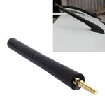 Base per viti universali lucidate con antenna corta in alluminio in fibra di carbonio (dimensioni grandi), 12cm