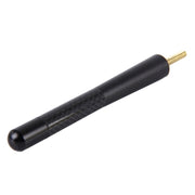Base per viti universali lucidate con antenna corta in alluminio in fibra di carbonio (dimensioni grandi), 12cm