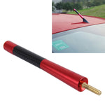 Base per viti universali lucidate con antenna corta in alluminio in fibra di carbonio (dimensioni grandi), 12cm