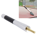 Base per viti universali lucidate con antenna corta in alluminio in fibra di carbonio (dimensioni grandi), 12cm