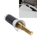 Base per viti universali lucidate con antenna corta in alluminio in fibra di carbonio (dimensioni ridotte), 3.4cm