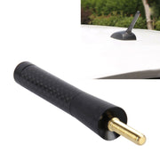 Base per viti universali lucidate con antenna corta in alluminio in fibra di carbonio (dimensioni medie), 8cm