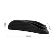 7 pezzi universale per auto aquila artiglio stile pinna di squalo diffusore generatore di vortice spoiler sul tetto, Carbon Fiber