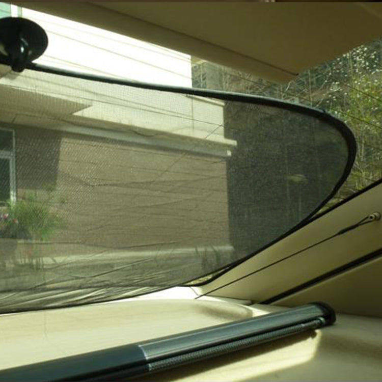 Paralume pieghevole per finestrino dell'auto per bloccare i raggi UV posteriori con ventose, Foldable Shade