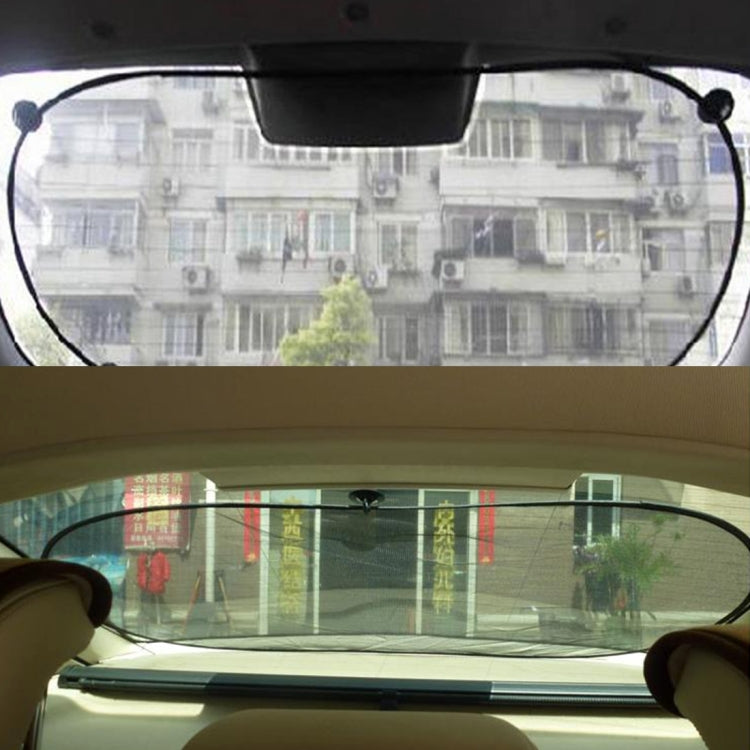 Paralume pieghevole per finestrino dell'auto per bloccare i raggi UV posteriori con ventose, Foldable Shade