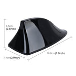 Antenna pinna di squalo universale per auto 18cm