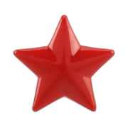 Adesivo decorativo per carrozzeria in metallo con motivo a stella, Star Pattern (Red), Star Pattern (Silver)