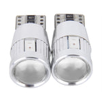 2 pezzi T10 3W 6 LED SMD-5630 Lampada per luci di ingombro per auto Canbus senza errori, DC 12V, 6 SMD-5630 LEDs