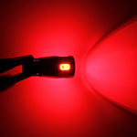 2 pezzi T10 3W 6 LED SMD-5630 Lampada per luci di ingombro per auto Canbus senza errori, DC 12V, 6 SMD-5630 LEDs