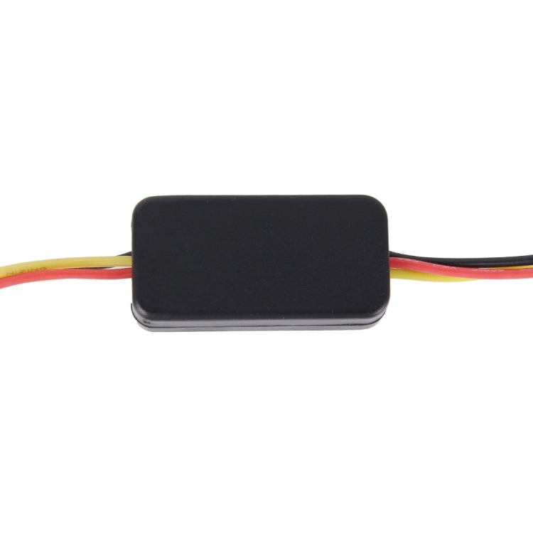 2 PZ 3 pollici 6 W Luce bianca + Luce gialla Angel Eyes per auto, DC 12 V Lunghezza cavo: 50 cm, 3inch