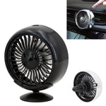Ventola di raffreddamento elettrica con presa d'aria per auto portatile multifunzione, Multi-function (Black), Multi-function (Silver)
