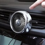 Ventola di raffreddamento elettrica con presa d'aria per auto portatile multifunzione, Multi-function (Black), Multi-function (Silver)