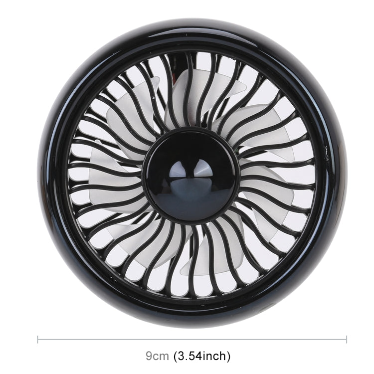 Ventola di raffreddamento elettrica con presa d'aria per auto portatile multifunzione, Multi-function (Black), Multi-function (Silver)