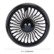 Ventola di raffreddamento elettrica con presa d'aria per auto portatile multifunzione, Multi-function (Black), Multi-function (Silver)