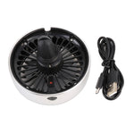 Ventola di raffreddamento elettrica con presa d'aria per auto portatile multifunzione, Multi-function (Black), Multi-function (Silver)