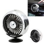 Ventola di raffreddamento elettrica con presa d'aria per auto portatile multifunzione, Multi-function (Black), Multi-function (Silver)