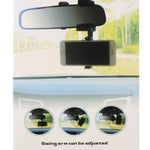 Staffa per cellulare specchietto retrovisore per auto portatile, Mirror Mobile Phone Bracket