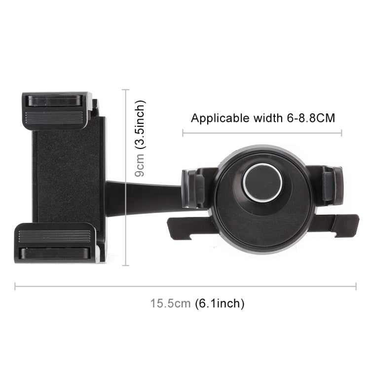 Staffa per cellulare specchietto retrovisore per auto portatile, Mirror Mobile Phone Bracket