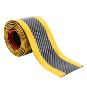 Adesivo decorativo per striscia decorativa per soglia portiera auto in fibra di carbonio placcata universale, dimensioni: 5 cm x 2 m, 5CM x 2M (Gold), 5CM x 2M (Red), 5CM x 2M (Silver)