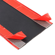 Adesivo decorativo per striscia decorativa per soglia portiera auto in fibra di carbonio placcata universale, dimensioni: 5 cm x 2 m, 5CM x 2M (Gold), 5CM x 2M (Red), 5CM x 2M (Silver)
